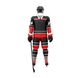 Nouvel uniforme de Hockey sur glace Uniforme d'entraînement de Hockey sur glace Prend en charge les maillots de Hockey sur glace Logo numéro personnalisé - Product Image 6