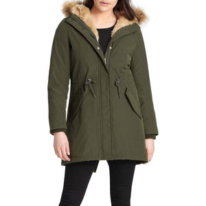 Veste Parkas pour femmes Vêtements d'hiver élégants Vêtements d'extérieur confortables avec tissu respirant Design à la mode pour une utilisation extérieure décontractée - Product Image 1