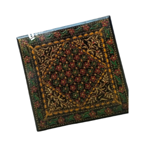 Tenture murale d'art Swati en bois peinte à la main, art mural peint à la main Swati, art mural en bois - Product Image 5