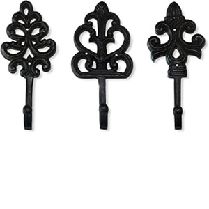 Customized Handmade <b>Key</b> Shaped Metal Black Hook <b>Wall</b> Decorative Hook <b>Wall</b> Mounted <b>Hanger</b> <b>For</b> Car Bike <b>Key</b> Cloth Towel - Product Image 5