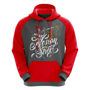 2025 nuevos diseños personalizados de talla grande Sudadera con capucha juvenil de manga larga sudadera informal 100% algodón 3D bordado impreso Digital para - Product Image 3