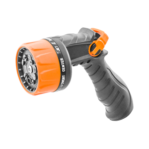 Boquilla de Pistola de Plástico Resistente con Control de Pulgar, 10 Patrones de Rociado Variables, Agarre Suave para Jardín y Lavado de Autos - Product Image 1