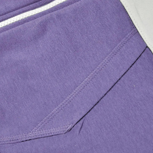 เสื้อสเวตเตอร์มีฮู้ดแขนยาวผ้าฝ้าย100% สำหรับผู้ชาย, เสื้อสเวตเตอร์แขนยาวลำลองสีตัดกันปักลายเรียบย้อมสี380กรัม - Product Image 3