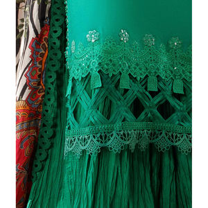 Traje de césped sin costuras Trajes paquistaníes elegantes para mujeres Camisa de 3 piezas de césped de mujer de alta calidad Pantalones Dupatta Servicio OEM - Product Image 6