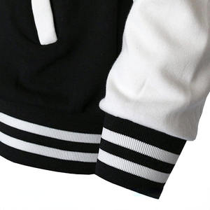 Chaquetas con letras cálidas de invierno personalizadas para hombre y mujer totalmente bordadas con parches estilo ropa regular chaqueta de hombre de longitud - Product Image 5