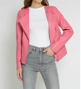 <b>Women's</b> <b>Top</b> Trending Sheep Skin Stylish Short Jackets Vintage Lightweight Winter <b>Warm</b> Breathable Zipper Slim Fit for Autumn - Product Image 5