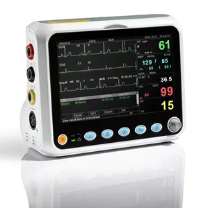 ICU Cheap Emergency Vital Signs Monitor Touch Screen Handheld Ambulance Multi Paramter Patient Monitor