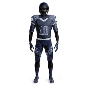 Uniforme de football américain, tissu résistant aux chocs, épaules rembourrées supplémentaires, ajustement fiable, idéal pour l'Amérique du Nord - Product Image 2