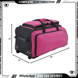 Sac à roulettes de sport personnalisé à très grande capacité pour hommes pour hockey en salle Sac à dos à roulettes Sac polochon - Product Image 4