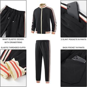 Conjunto Deportivo Unisex de Invierno, Cómodo, de 2 Piezas, Sudadera y Pantalones Jogger, Traje Deportivo con Cremallera Completa, Logotipo Personalizado, 100% Algodón Ecológico - Product Image 5