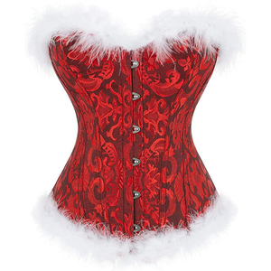 Women's Waist Trainer Trendy Leather Shapewear <strong>Corset</strong> Lace Decoration Body <strong>Shaping</strong> Perfectly Cut Sew <strong>Different</strong> Designs - Product Image 6