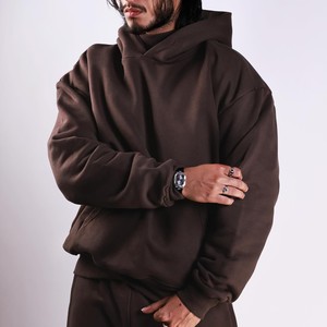 ชุดวอร์ม3ชิ้นสำหรับใส่ได้ทั้งชายและหญิงชุดออกกำลังกาย500GSM เอวยางยืดขนาดใหญ่เหมาะกับฤดูหนาว - Product Image 4