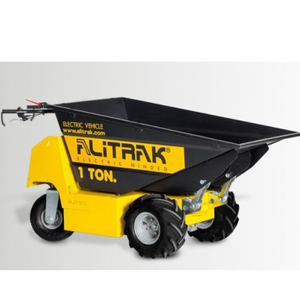 Camión de PLATAFORMA ELÉCTRICA Alitrak con caja de cambios de motor, capacidad de carga de hasta 500kg, bajo mantenimiento, más de 5 años de garantía, fabricado en Alemania - Product Image 2