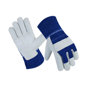 Nuevos guantes de cuero de trabajo de último diseño, guantes de cuero de seguridad con logotipo personalizado, guantes de cuero de trabajo 2025, gran oferta, mayoristas, trabajo manual - Product Image 5