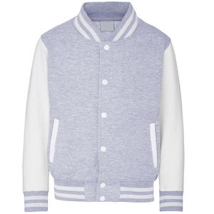 Chaqueta universitaria de manga de algodón profesional hecha a medida al por mayor para hombres/mujeres manga de algodón profesional para béisbol de invierno - Product Image 1