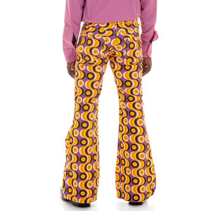 Pantalones Casuales de Hombre, Estampados Personalizados, de Alta Calidad, 100% Algodón, Antiarrugas, con Cierre de Cordón - Product Image 2