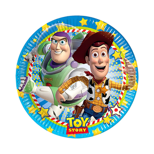 Assiettes jetables Toy Story 19,5 cm, 8 pièces, fournitures de fête pour enfants, célébration d'anniversaire - Product Image 2