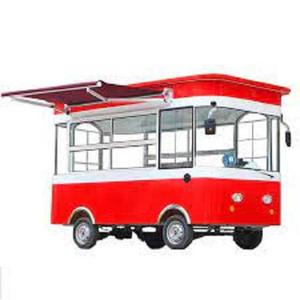 Bestseller Food Trailer Mobile Fast Food Konzession Truck Eis Roll Cart Trailer Mobile Hot Dog Food Vending Truck