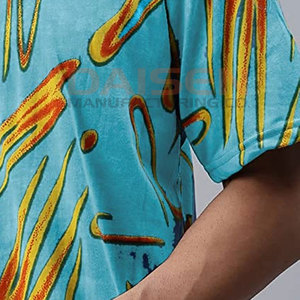 Service OEM Impression par sublimation T-shirts surdimensionnés en gros T-shirts surdimensionnés légers - Product Image 5