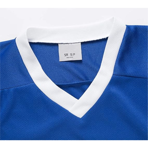 Service OEM, maillots de hockey respirants personnalisables, sublimation, uniforme de hockey sur glace professionnel, 100% polyester, haute qualité - Product Image 3