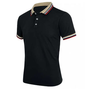 Polo à manches longues pour homme de haute qualité, printemps et automne, nouveau style de luxe, streetwear, coton, logo personnalisé, polo OEM - Product Image 5