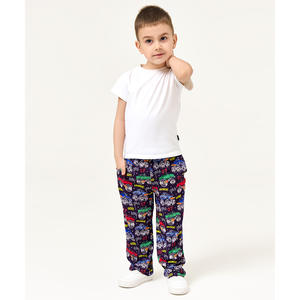 Pantalones de Pijama Transpirables para Niños Pequeños con Piernas Anchas - Product Image 2