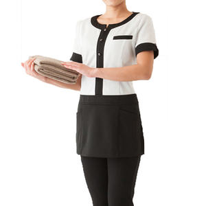 เสื้อคลุมทรงเอวสูง Rupe One Size สำหรับใส่ทำงาน สไตล์วินเทจหรูหรา ผ้าสแปนเด็กซ์แต่งระบาย ซักได้ เหมาะสำหรับวันฤดูใบไม้ร่วง มีสีขาวและสีดำ (ไซส์ M) - Product Image 3