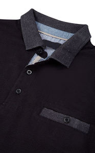 Nouveauté, vente en gros, polos pour hommes 100% coton, respirants, design personnalisé, polos pour hommes - Product Image 3