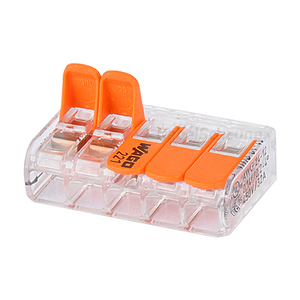 Wago 221-415 Morsetto Compatto con Leva 5 vie 10 pezzi - Product Image 1