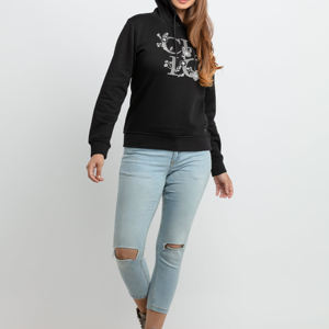 Nouveau design personnalisé 320 Gsm pull à capuche en relief pantalon de survêtement ensemble durable hiver et automne femmes mode sweats à capuche - Product Image 5