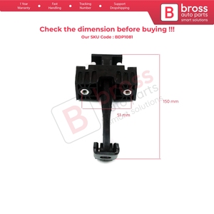 สายรัดหยุดบานพับประตูหน้า BDP1081 สำหรับรถยนต์ซีรีส์ 3 รุ่น E90 E91 ปี 2004-2012 แบบ 4/5 ประตู รหัสอะไหล่ 51217259243 - Product Image 5