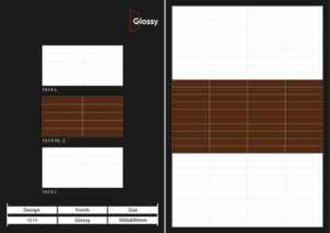 Carreaux muraux en céramique 300x600mm pour maison moderne, salle de bain, cuisine, finition brillante, mate, effet sucre, design mural intérieur luxueux - Product Image 4
