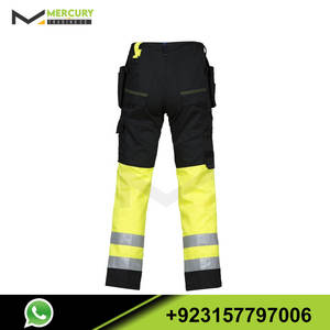 New Waterproof Lightweight <b>Trousers</b> Safety Hi <b>Vis</b>,winter,workwear Workwear Construction <b>High</b> Quality 100% Polyester <b>Trouser</b> - Product Image 3