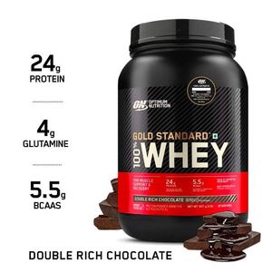 Optimum Nutrition (<b>ON</b>) Gold Standard 100% <b>Whey</b> <b>Protein</b> 2 lbs <b>Whey</b> Nutrition Powder For Zym Or Excercide - Product Image 3