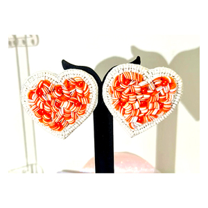Pendientes de aro coloridos con cuentas para niñas Fabricante indio para fiestas y festivales ¡Compre ahora! - Product Image 4
