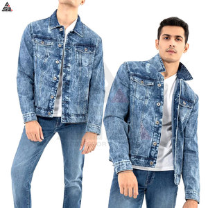 Veste Denim Surdimensionnée en Toile pour Hommes, Respirante, Légère, Mince, Grande Taille, Logo Avant, Saison d'Hiver, Vente en Gros Prix Bon Marché - Product Image 6