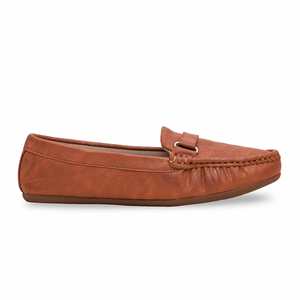 Chandail Mocassin Moutarde pour femme WN4406 - Product Image 4