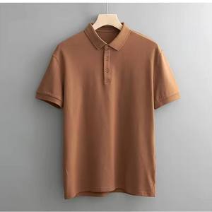 Polo informal de manga corta de verano para hombre, ropa deportiva de trabajo de Golf, botón Regular de Fitness, camisas con cuello vuelto, camiseta Polo - Product Image 1