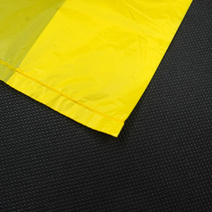 Vente en gros de sacs en plastique bon marché T-Shirt avec logos sacs de transport biodégradables en plastique HDPE de taille personnalisée pour supermarché - Product Image 3