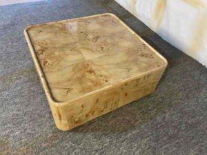 ดีไซเนอร์เฟอร์นิเจอร์ Disen ผลิตเฟอร์นิเจอร์ห้องนั่งเล่น โต๊ะกลางห้องนั่งเล่นทันสมัย ทำจากไม้เบิร์ล โต๊ะกาแฟหรูหราสำหรับห้องนั่งเล่น - Product Image 2