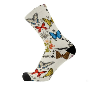 Venta al por mayor de alta calidad ODM FÁBRICA DE Vietnam personalizado de flores y naturaleza calcetines de punto, calcetines deportivos de algodón Crew para hombres y mujeres - Product Image 4