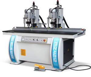 Machine de perçage de charnières à double tête, machine de perçage automatique verticale pour charnières de panneaux, machine à charnières pour portes d'armoires - Product Image 1