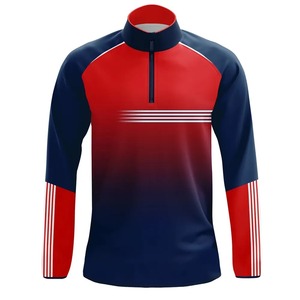 Gaelic Sports Club Half Zip Tops Training Wear <b>Jacket</b> | Jersey Gaa Polyester Half Zip <b>Track</b> <b>Jacket</b> Customized Warmup <b>Jacket</b> - Product Image 1