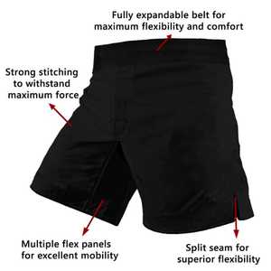 Fait sur mesure de haute qualité hommes sérigraphie MMA combat Fitness Shorts Spandex/Polyester tissu pour arts martiaux porter - Product Image 6