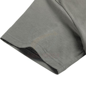 T-shirt à col rond 100% coton pour hommes de qualité professionnelle Design personnalisé anti-rides bon prix - Product Image 4