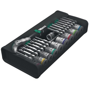 Juego de Llaves de Tubo Wera Zyklop Speed 8100 SB 6 de 29 Piezas, Accionamiento de 3/8'', 8-19 mm, 72 Dientes, 6 Puntas - Product Image 5