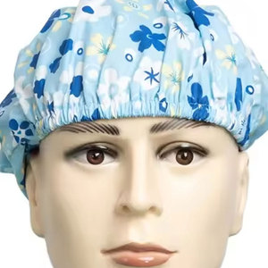 Sombreros de fregado hechos en Pakistán, sombreros de fregado hechos en tela de buena calidad para venta en línea, sombrero de fregado médico de último diseño - Product Image 6
