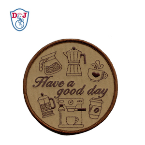 Cảm thấy <span class=keywords><strong>Coaster</strong></span> thêu trà Pad drinkware Mat thêu vải vá Pad - Product Image 4