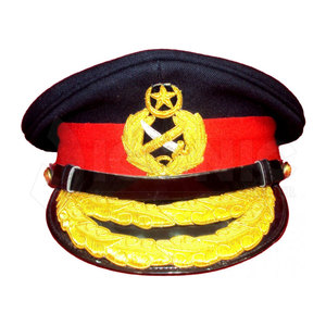 Venta al por mayor de Bajo MOQ Uniforme Sombreros por encargo Uniforme Accesorios Sombreros Precio barato Uniforme Sombreros - Product Image 4