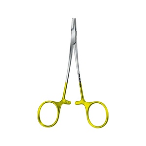 Durogrip Porte-aiguille Tc Halsey Porte-aiguille dentaire chirurgical Porte-aiguille Halsey droit en acier inoxydable de meilleure qualité - Product Image 1